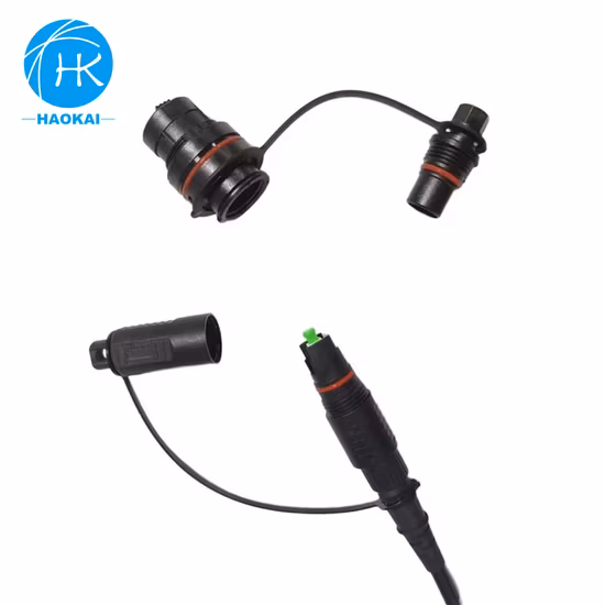 Waterproof IP67 Ftta 7.0mm Outdoor Fiber Optical Patch Cord with Odva Connector