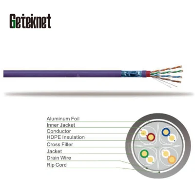 Gcabling 20년 네트워크 케이블 이더넷 케이블 실내 UTP CAT6 LAN 케이블 제조