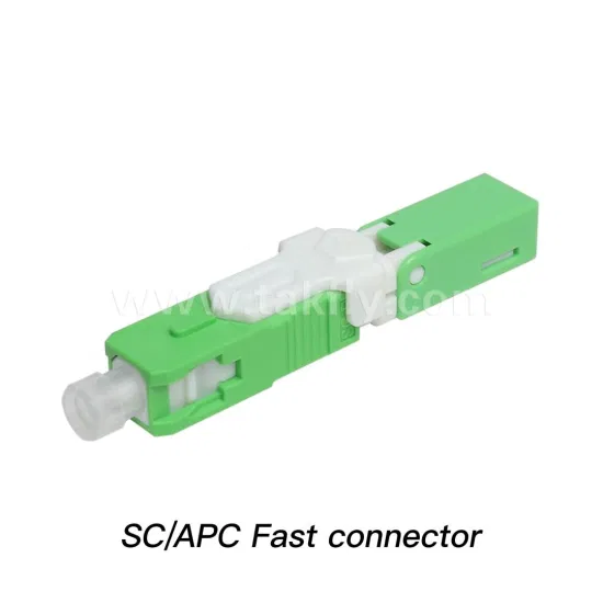 FTTH FTTX Quick SC APC 단순한 싱글모드 통신 광섬유 통신 케이블 고속 와이어 커넥터