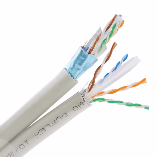 실내 실외용 Cat5e CAT6 CAT6A Cat7 UTP FTP 제조업체 통신 이더넷 네트워크 LAN 케이블